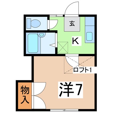 ハローオレンヂの物件間取画像